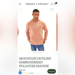 NWT Threads 4 Thought Hoodie